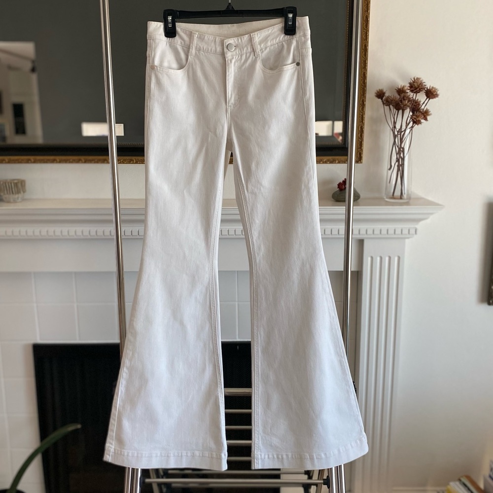 Stella MacCartney White Flared Jeans